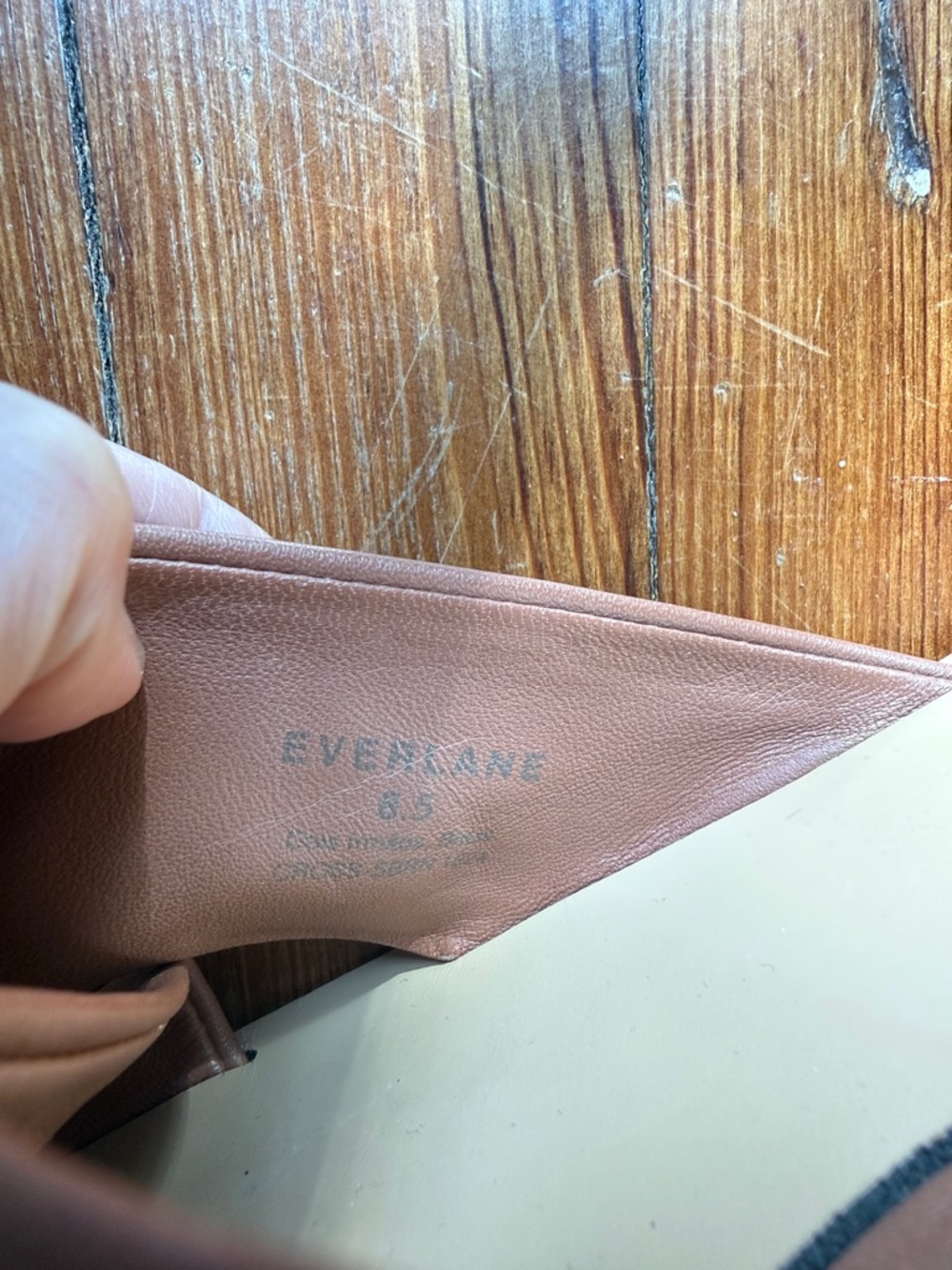 Everlane Brown Cross-Band Leather Slide Sandals - Women - Picture 2 of 4